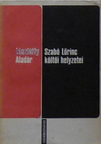 L�szl�ffy Alad�r - Szab� L�rinc k�lt�i helyzetei (kismonogr�fia)