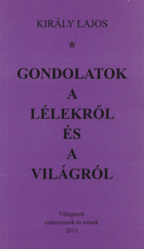 Gondolatok a llekrl s a vilgrl