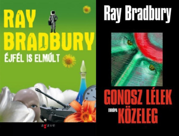 Ray Bradbury - 2 db Ray Bradbury sci-fi reg�ny: �jf�l is elm�lt + Gonosz l�lek k�zeleg