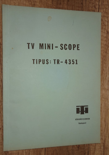 TV Mini-Scope - Tipus: TR - 4351