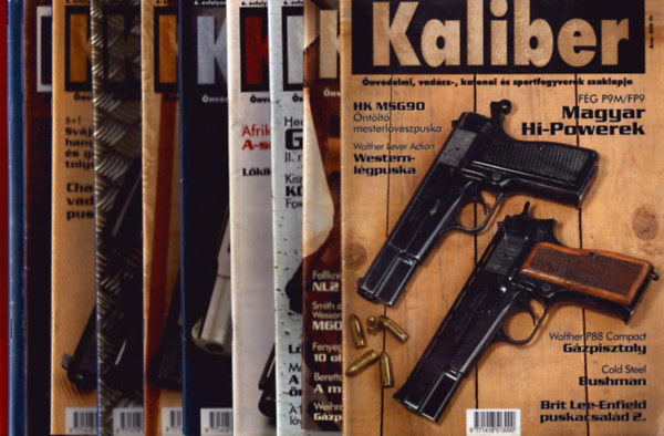 Kalmr Zoltn (fszerk.) - Kaliber 2003. teljes vfolyam (12 szm)