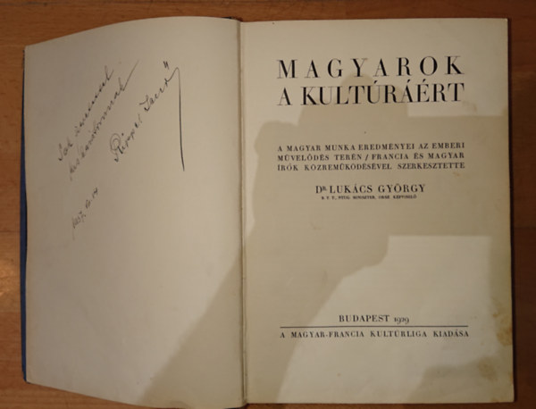 Dr. Luk�cs Gy�rgy (szerk.) - Magyarok a kult�r��rt
