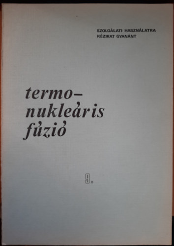 Hrehuss Gyula - Termonukleris fzi 9.