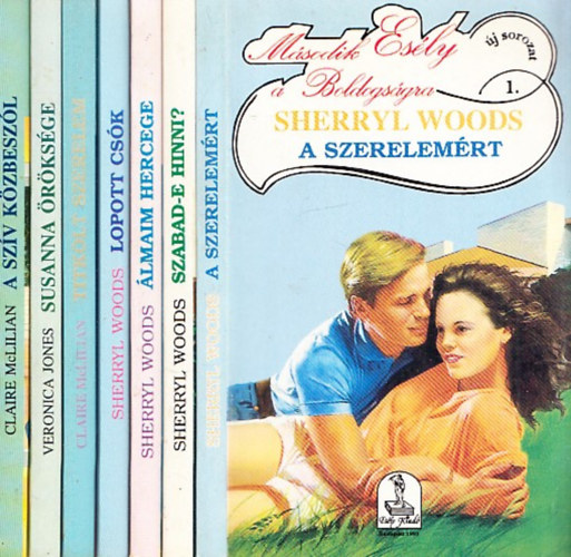 7 db k�tet a M�sodik es�ly a Boldogs�gra �j sorozatb�l: 1-5, 13, 14