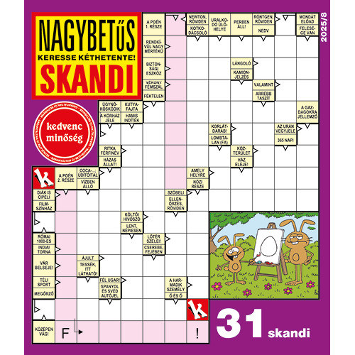 Nagybetűs Skandi 2025/8