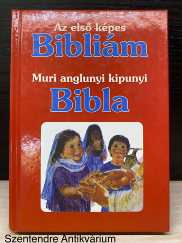 Kenneth N. Taylor, Szerk.: Olh Levente, Graf.: Richard Hook; Frances Hook - Az els kpes Biblim - MURI ANGLUNYI KIPUNYI BIBLA (Sajt kppel)