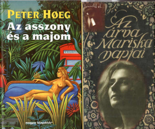 Sarah Garden, Jonathan Kellerman, Peter Hoeg - 4 db romantikus knyv ( egytt ) 1. Az rva Mariska napjai, 2. Az asszony s a majom, 3. gszakads,  4. lmodunk - A szerelem gygyt vagy betegg tesz?
