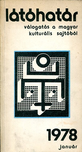 Szabolcsi Mikl�s (szerk.) - l�t�hat�r 1978 janu�r