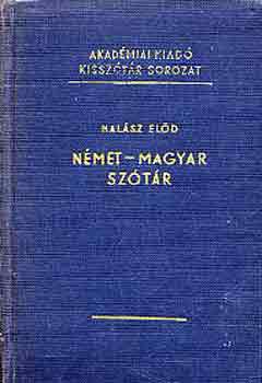 Halász Előd - Német-magyar szótár