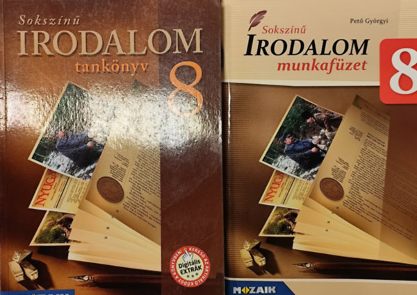 Posta Istv�n, Pet� Gy�rgyi - Soksz�n� irodalom 8. tank�nyv + munkaf�zet