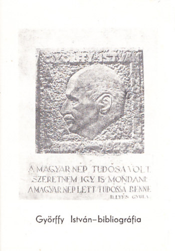 Rékasy Ildikó - Györffy István életművének irodalma - Bibliográfia