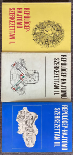 Badovszky György; Vass Balázs - Repülőgép-hajtómű szerkezettan I-II-III. (3 kötet)