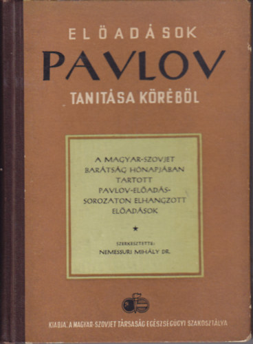 Dr. Nemessuri Mihly - Eladsok Pavlov tantsa krbl