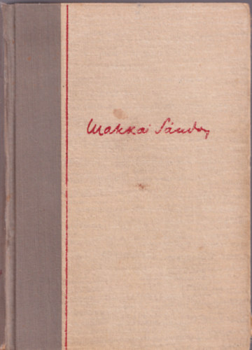 Makkai Sándor - Holttenger