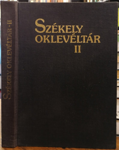 Demny Lajos-Pataki Jzsef - Szkely oklevltr II.