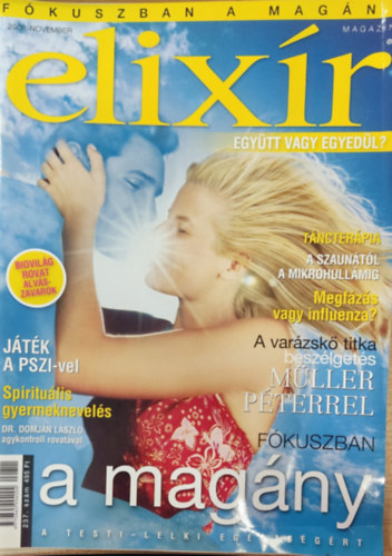 Dr. Nagy Rbert (szerk.) - Elixr magazin 2008. november