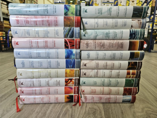 James Patterson, John Grisham, Jeffrey Deaver, Sandra Brown, Joseph Finder, Tami Hoag, Lee Child, Frederick Forsyth, Mary Higgins Clark, David Baldacci, Harlan Coben, Michael Connely, Szepes Mria, P - 20db Reader's Digest ktet, KNYVMENT AJNLAT!