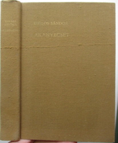 Dallos Sándor - Aranyecset