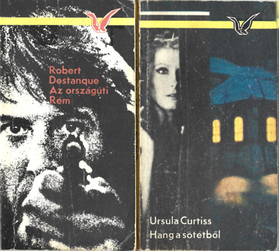 2 db Abatrosz Knyvek, Robert Destanque: Az orszgti rm, Ursula Curtiss: Hang a sttbl