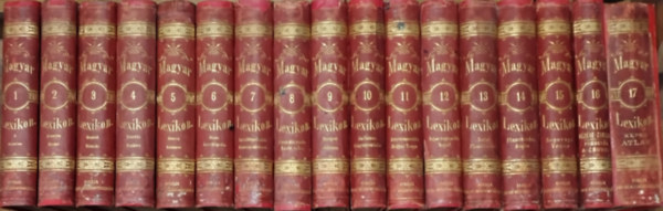 Somogyi Ede (szerk.) - Magyar lexikon 1-17. (I-XVII.)- Képkötettel