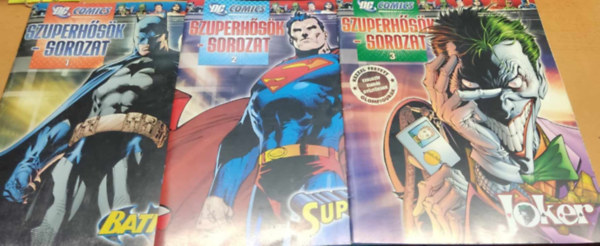 Pap Krystyna (fszerk.) - DC Comics Szuperhsk - sorozat 1-3. (3 fzet)