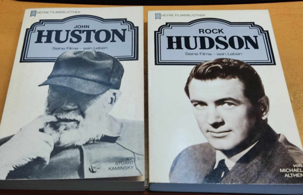 Stuart Kaminsky, Michael Althen - John Huston (41) + Rock Hudson (93)(Heyne Filmbibliothek)(2 ktet)