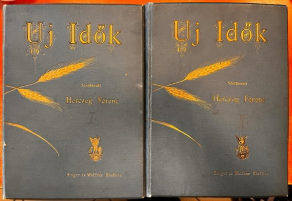 Herczeg Ferenc (szerk) - Uj idk - XXIII. vfolyam I-II. ktet - 1916-1917
