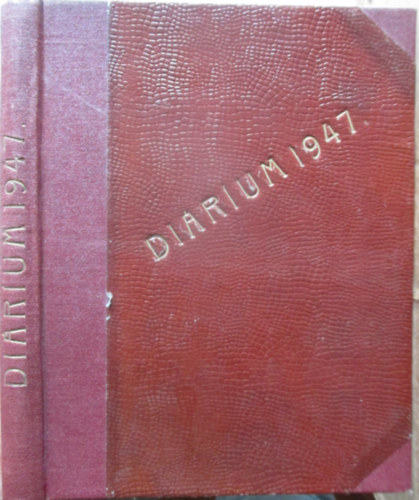 Diárium 1947 húsvéti szám