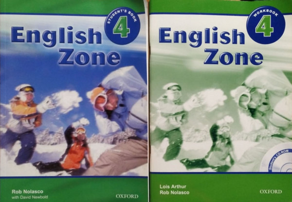Rob Nolasco - Lois Arthur - David Newbold - English Zone 4 - Student's Book + Workbook with Student's CD-ROM (2 kötet)