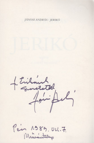J�nosi Andr�s - Jerik� (Dedik�lt!)