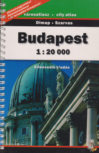 Budapest városatlasz (1: 20000)