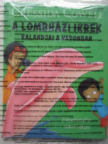 Cressida Cowell - A Lombházi ikrek kalandjai a vadonban - Folyamidelfin-mentőakció