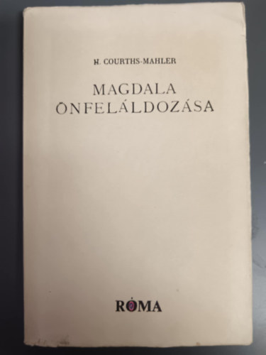 H. Courths-Mahler - Magdala �nfel�ldoz�sa