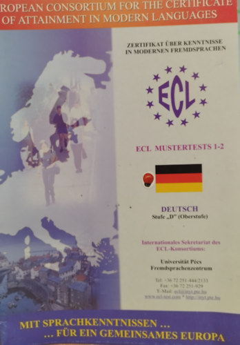 P�csi Egyetemi K�nyvkiad� - Ecl Mustertests 1-2 Deutsch Stufe D