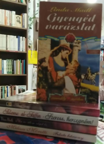 Melissa Moretti, Salome al-Saffin, Diana Dorth, Linda Madl - 5 db-os KÖNYVMENTŐ AJÁNLAT, romantikus: Fekete bársony+ Ha az álom véget ér...+ Szeress, hercegnőm!+ Engem senki sem szeret+ Gyengéd varázslat