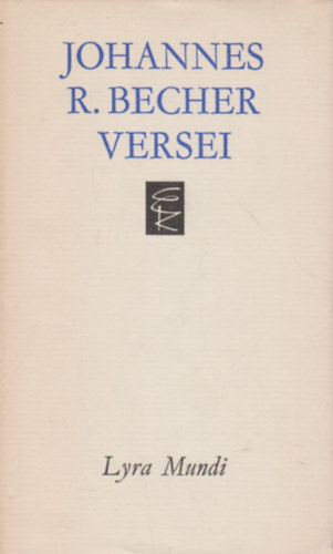 Johannes R. Becher versei (Lyra Mundi)