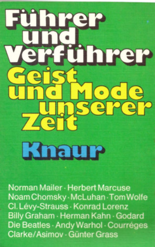 Leonhard Reinisch, Dr. Kurt Hoffman - Führer und Verführer - Geist und Mode unserer Zeit (Vezetők és csábítók - korunk szelleme és divatja)
