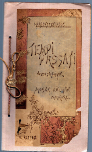 Hrabovszky Lajos - Tempi Passati verseskönyv (1895)