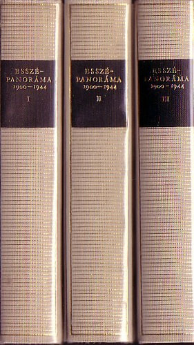 Essz�-panor�ma 1900-1944 I-III.