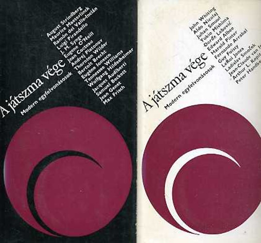 Bertolt Brecht Jean Genet Max Frisch LeRoi Jones Edward Albee Jacques Audiberti Thornton Wilder Tennessee Williams Maurice Maeterlinck Samuel Beckett Jean Cocteau Yukio Mishima Eugene O'Neill Luigi Pi - A j�tszma v�ge 1-2. - Modern egyfelvon�sosok (Julie kisasszony / A vakok / V�rk�tel�k / A f�rfi, aki vir�got hord a sz�j�ban / Szirti lovasok / Jones cs�sz�r / Orphe�sz / Az Apa hangja / Hiawatha h�l�kocsi / Sophokles Antigon�ja ...)
