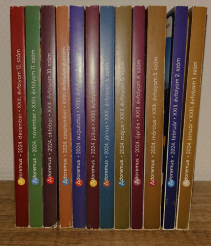 Az Adoremus című keresztény folyóirat teljes 2024-es évfolyama