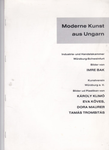 Trombit�s Tam�s - Moderne Kunst aus Ungarn