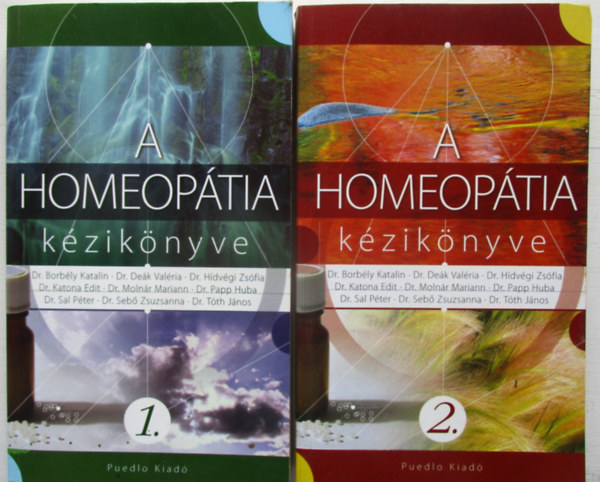 Borbly, Dek, Hdvgi, Katona... - A homeoptia kziknyve I-II.