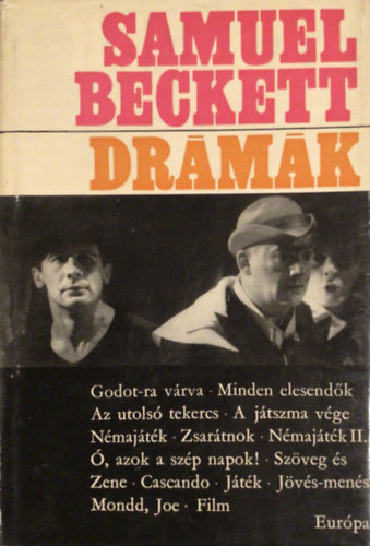 Samuel Beckett - Samuel Beckett drámák
