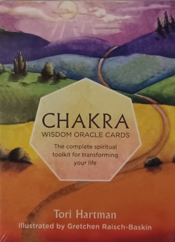 Tori Hartman, Gretchen Raisch-Baskin - Chakra Wisdom Oracle Cards  - 49 lapos jskrtya + Rszletes hasznlati tmutat