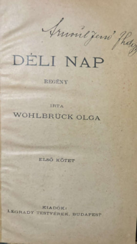 Olga Wohlbrck - Dli nap