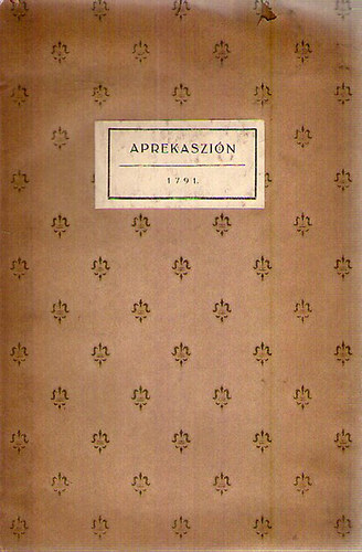 Gvadányi József - Aprekaszión