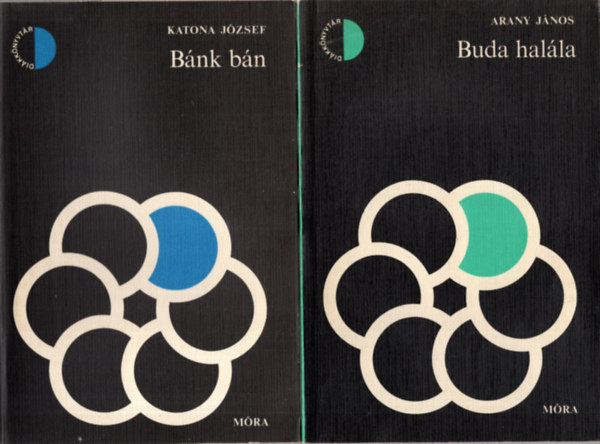 Kosztolnyi Dezs, Katona Jzsef, Arany Jnos - 3 db Dikknyvtr knyv ( egytt ) 1. Buda halla, 2. Bnk Bn, 3. Boldogsg