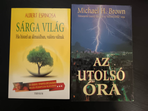 Az utolsó óra +Sárga világ 2db