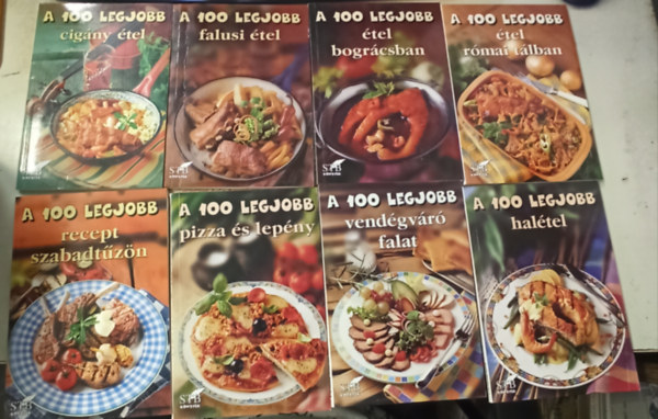 Tor Elza (Sorozatszerk.) - 8 db A 100 legjobb: Cigny tel +Haltel +Vendgvr falat +Pizza s lepny +Recept szabadtzn +tel rmai tlban +tel bogrcsban +Falusi tel.